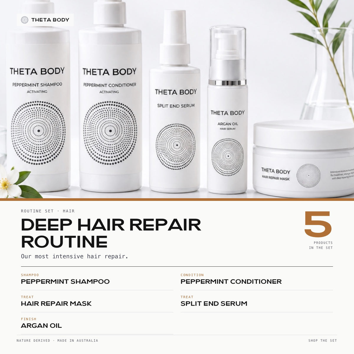 Deep Hair Repair Routine