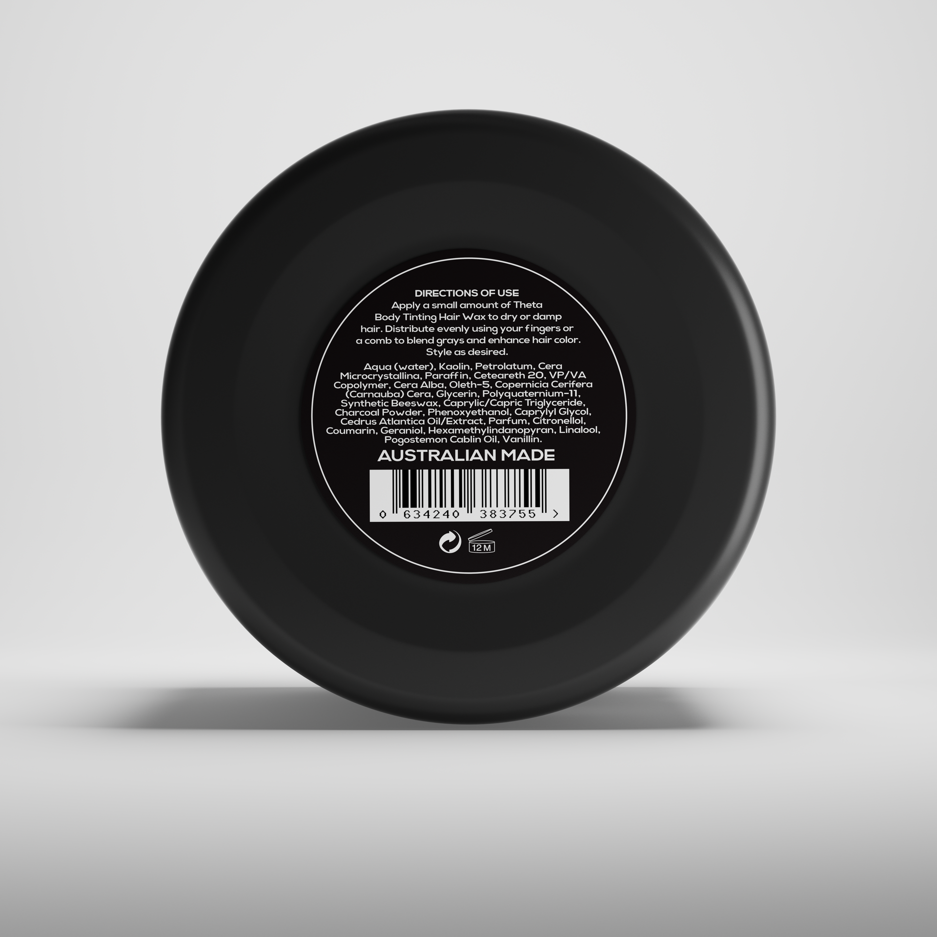 Tinting Hair Wax